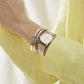 ROSEFIELD Damenuhr Ace Silber Rosegold Bicolor ACSRD-A06