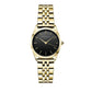 ROSEFIELD Women's Watch The Ace XS Black Steel Gold ABGSG-A19