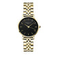 ROSEFIELD women's watch The Small Edit Black Steel Gold 26BSG-268