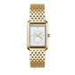 ROSEFIELD Damenuhr Heirloom Gold eckig HWGSG-H01