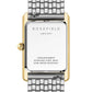 ROSEFIELD Damenuhr Heirloom Bicolor Silber Gold HWDSG-H03