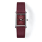 ROSEFIELD Damenuhr Heirloom Modern Burgundy Dial Silver Burgundy Leather HBBLS-H08