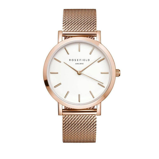 ROSEFIELD Damenuhr  MERCER Mesh Rosegold 38mm MWR-M42
