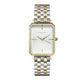 ROSEFIELD Damenuhr  Octagon Silber-Gold Bicolor eckig OWSSSG-O48