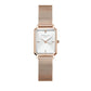 ROSEFIELD Damenuhr Octagon XS Mesh Weiß Rosegold OWRMR-O59