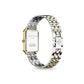 ROSEFIELD Damenuhr Octagon XS Bicolor Silber Gold eckig OWDSG-O62
