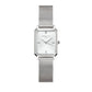 ROSEFIELD Women's Watch The Octagon XS Mesh White Silver OWSMS-O74