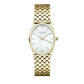ROSEFIELD Women's Watch The Oval White MOP Steel Gold OWGSG-OV01