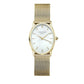 ROSEFIELD Damenuhr  Oval Mesh Gold OWGMG-OV10
