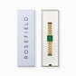 ROSEFIELD Damenuhr Boxy XS Smaragd-Grün Gold eckig BEGSG-Q050