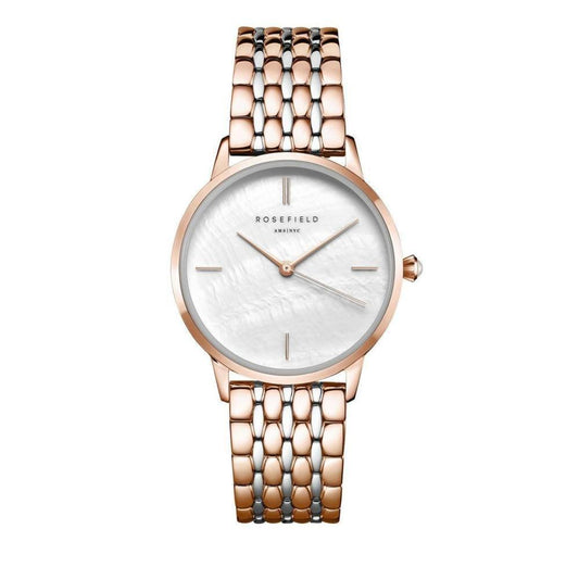 ROSEFIELD Damenuhr Pearl Edit Rosegold Perlmutt RMRSR-R03