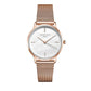 ROSEFIELD Damenuhr Pearl Edit Mesh Rosegold Perlmutt RMRMR-R09