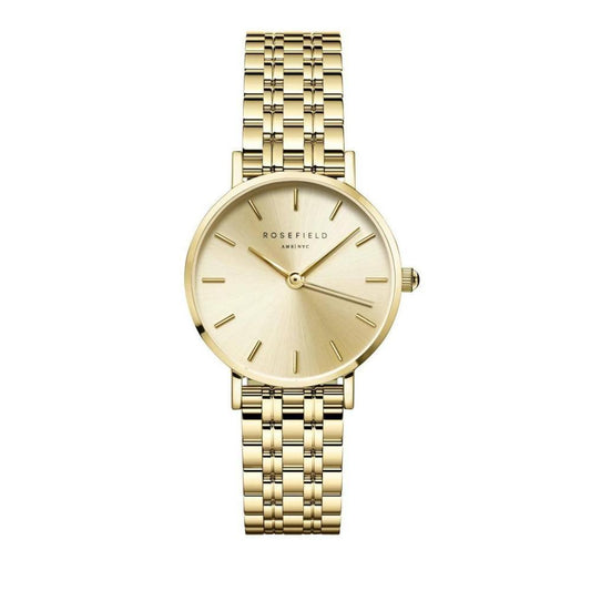 ROSEFIELD Damenuhr Small Edit Champagner Gold rund SCGSG-S05