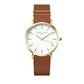 ROSEFIELD Damenuhr  West Village Braun-Blush Gold Leder WWCG-W86