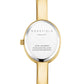 ROSEFIELD Damenuhr Studio Edition 6 Armreifuhr Oval Gold Small 55 mm STWGSG-ST04