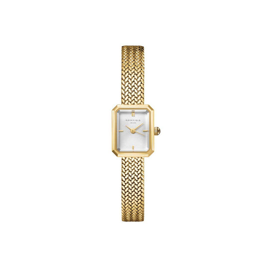 ROSEFIELD Damenuhr Mini Octagon Mesh Gold MWGMG-M01