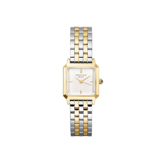 ROSEFIELD Damenuhr The Boxelle Bicolor BWDSG-B03