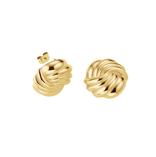 ROSEFIELD Ohrringe Modern Vintage Spirale Gold JESSG-J1026