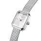ROSEFIELD Damenuhr Mini Octagon Mesh Silber MWSMS-M04