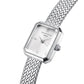 ROSEFIELD Damenuhr Mini Octagon Mesh Silber MWSMS-M04