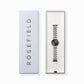ROSEFIELD Damenuhr Small Edit Grau Silber