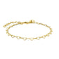 ROSEFIELD Bracelet Hearts Chain Gold JBHCG-J682