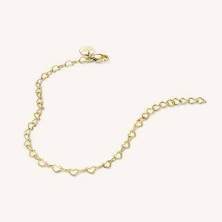 ROSEFIELD Bracelet Hearts Chain Gold JBHCG-J682