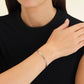 ROSEFIELD Armband Doppel-Snake Duo Tone Silber + Gold