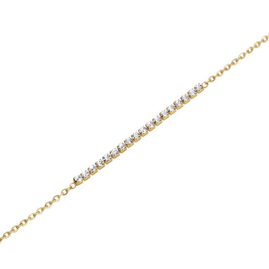 ROSEFIELD Armband Tennis Gold JBTCG-J904