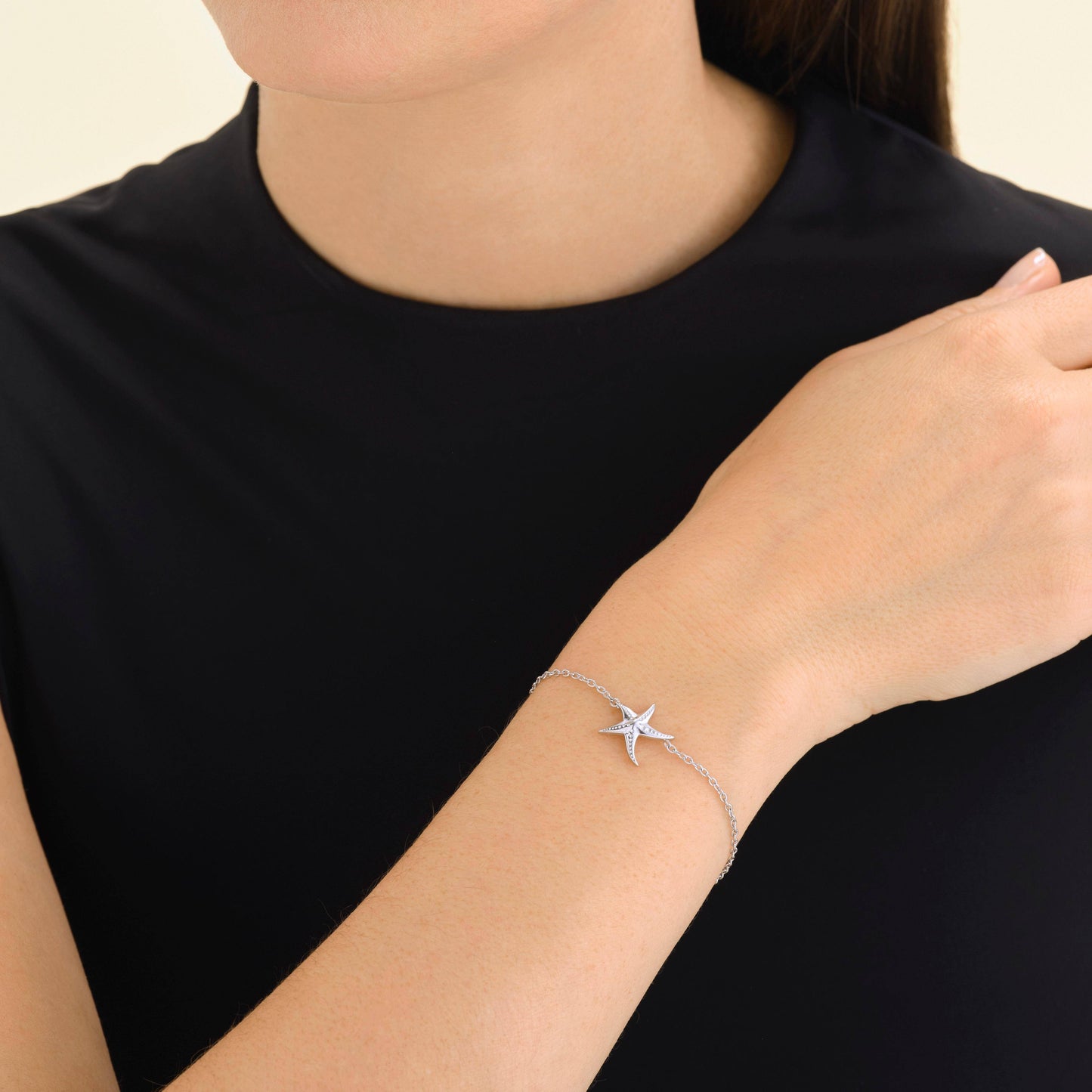 ROSEFIELD Damen Armband Seestern Silber