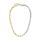 ROSEFIELD Necklace Bicolor Chain Necklace Gold Silver Stainless Steel JNDCG-J707