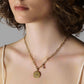 ROSEFIELD Halskette Rectangle Chain Necklace Gold