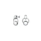 ROSEFIELD Ohrringe Chunky-Roll Silber JECES-J897