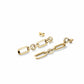 ROSEFIELD Ohrringe Octagon Gold JEOSG-J902