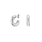 ROSEFIELD Ohrringe Hoops Silber JESHS-J934