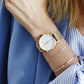 ROSEFIELD Damenuhr  Tribeca Mesh Gold 33mm TWG-T51