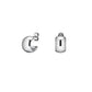 ROSEFIELD Ohrringe Hoops Silber JESWS-J933