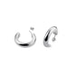 ROSEFIELD Ohrringe Massive Hoops Silber JEDSS-J804