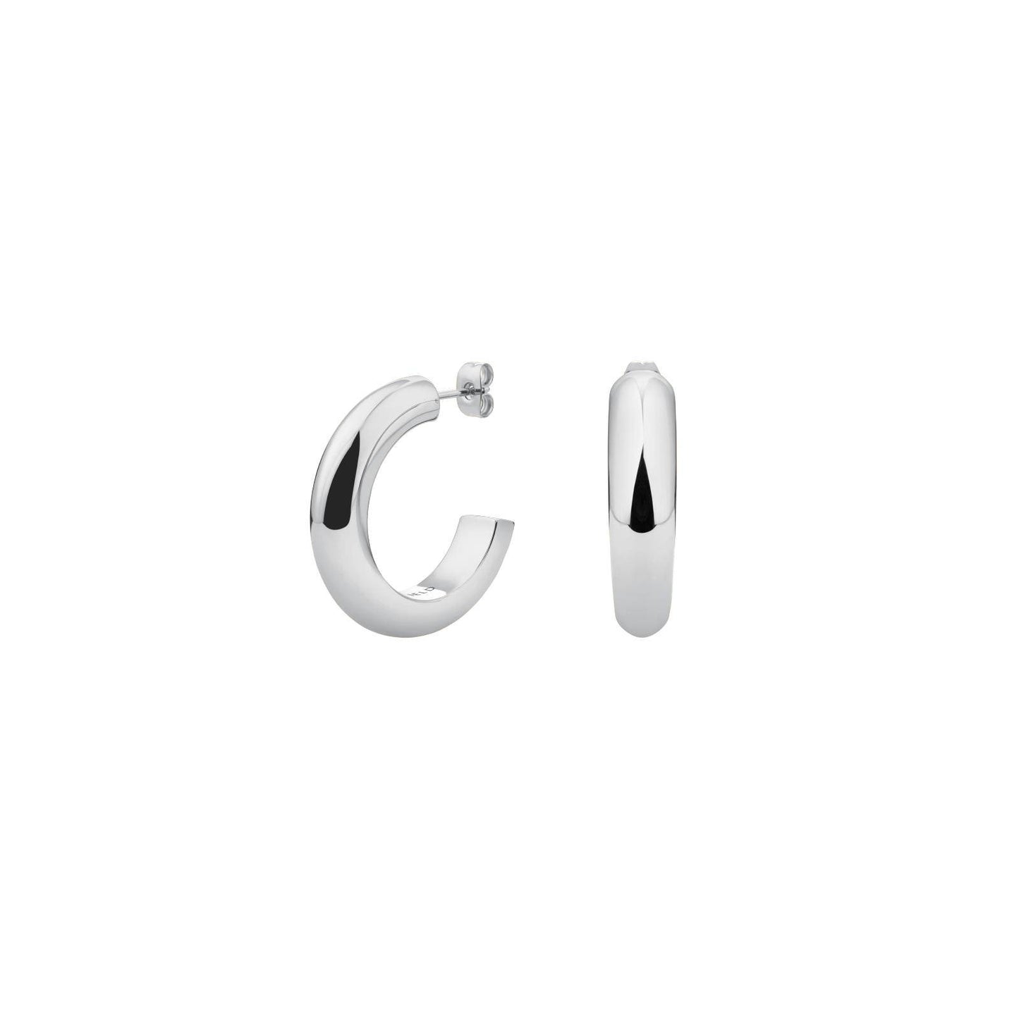 ROSEFIELD Ohrringe Massive Hoops Silber JEDSS-J804