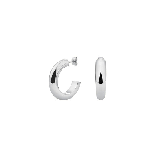 ROSEFIELD Ohrringe Massive Hoops Silber JEDSS-J804