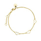 ROSEFIELD Armband Triple Heart Bracelet Gold JBTHG-J537