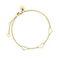 ROSEFIELD Bracelet Triple Heart Bracelet Gold JBTHG-J537