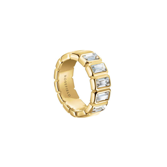 ROSEFIELD Damen Ring Iconic Octagon Edelstahl