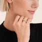 ROSEFIELD Damen Ring Iconic Octagon Edelstahl