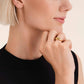 ROSEFIELD Ring Mini Ridged Puffy Heart Ring Größe 56 Gold JRPH56G-J991