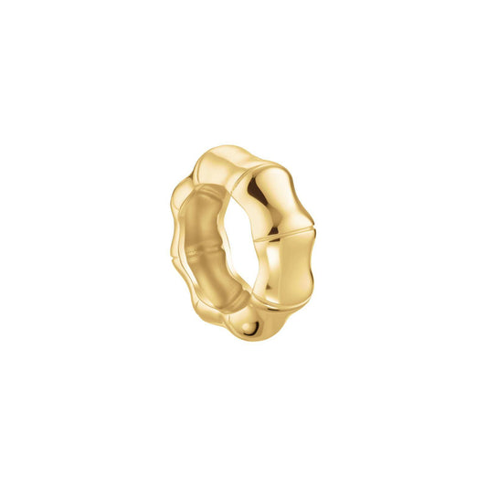 ROSEFIELD Ring Statement Bamboo Gold Größe 48