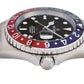 GROVANA Uhr Key West Steel red-blue bez. Metal Black Index 43mm Herren 1572,2135