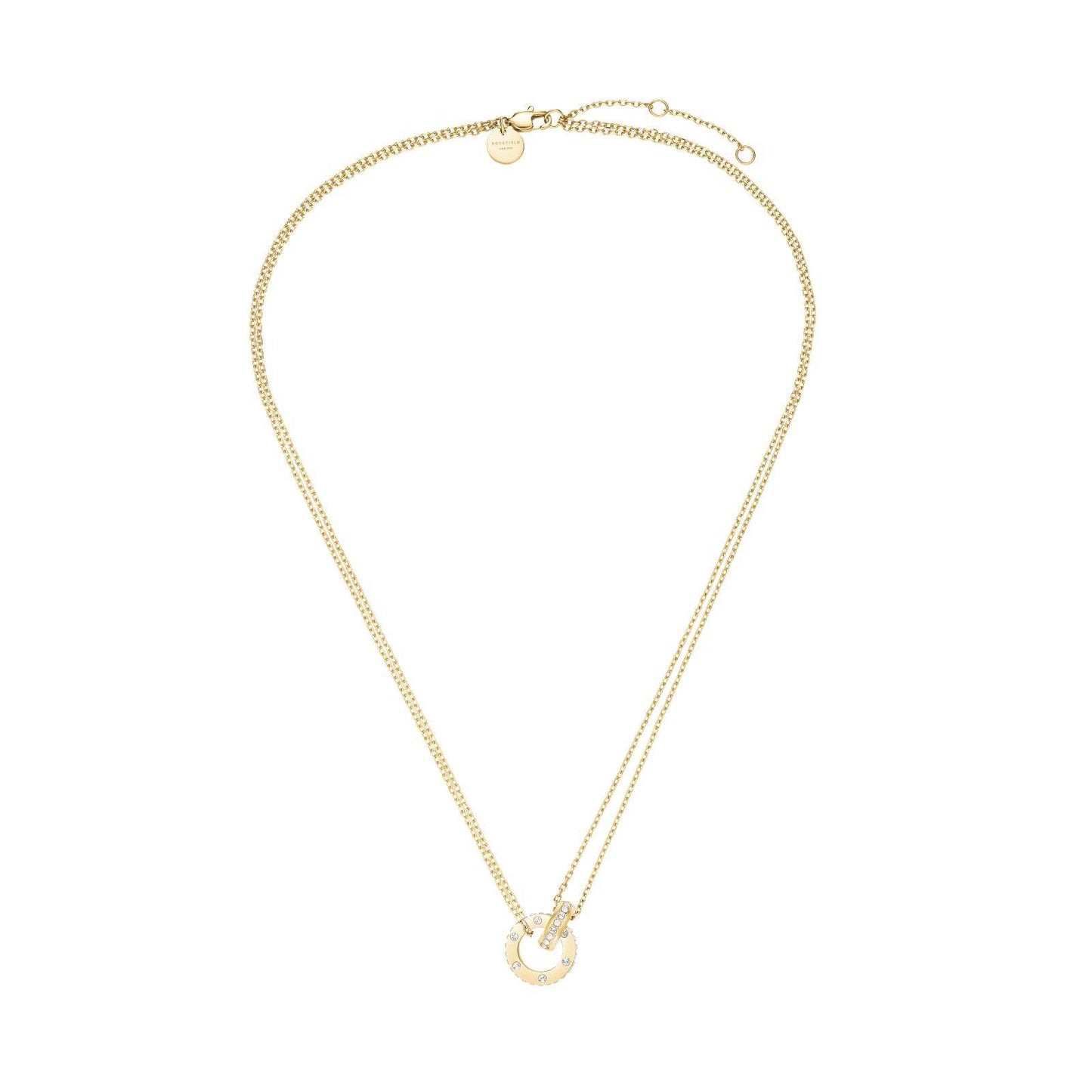 ROSEFIELD Damen Halskette Love Connection Gold