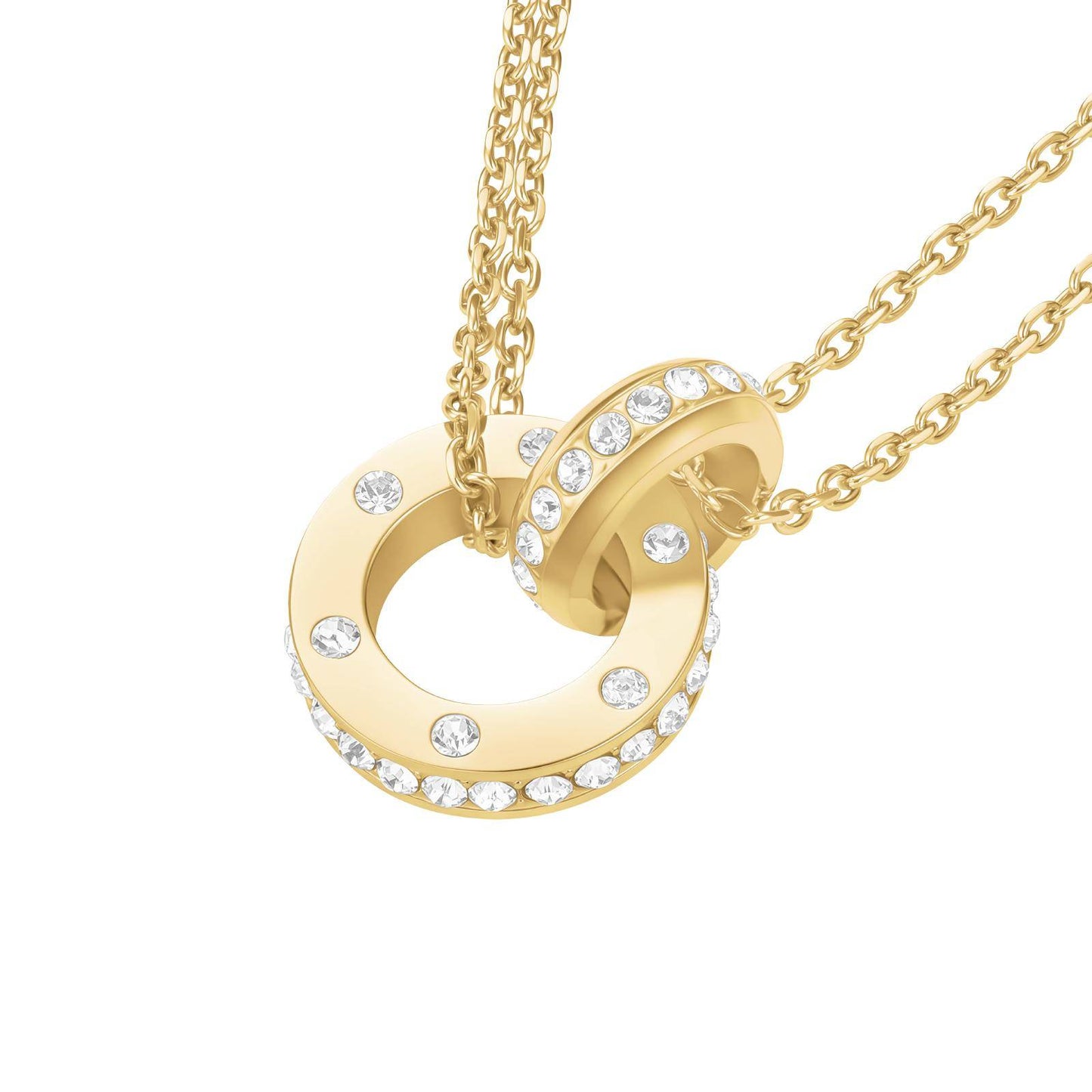 ROSEFIELD Damen Halskette Love Connection Gold