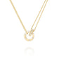 ROSEFIELD Damen Halskette Love Connection Gold